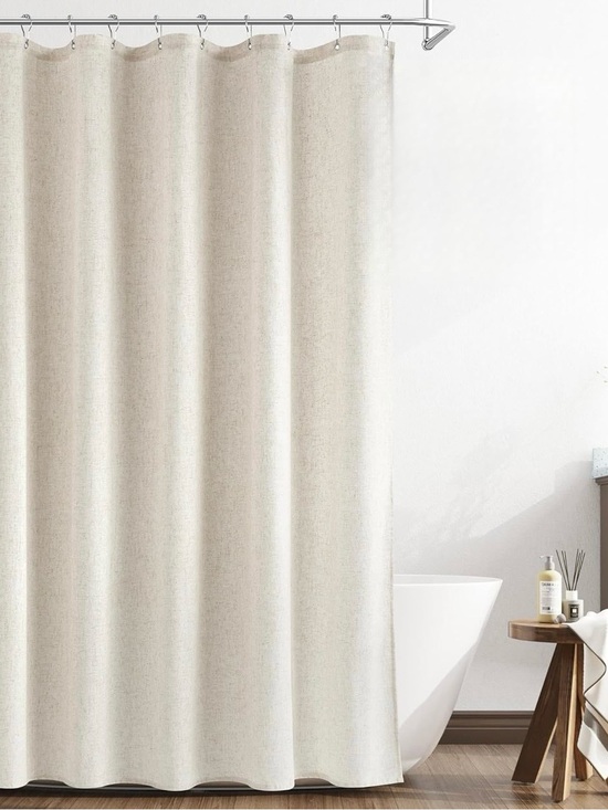 Other - Classic Neutral Shower Curtain Light Beige